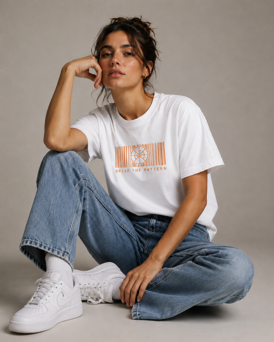 Break The Pattern Oversized Tee
