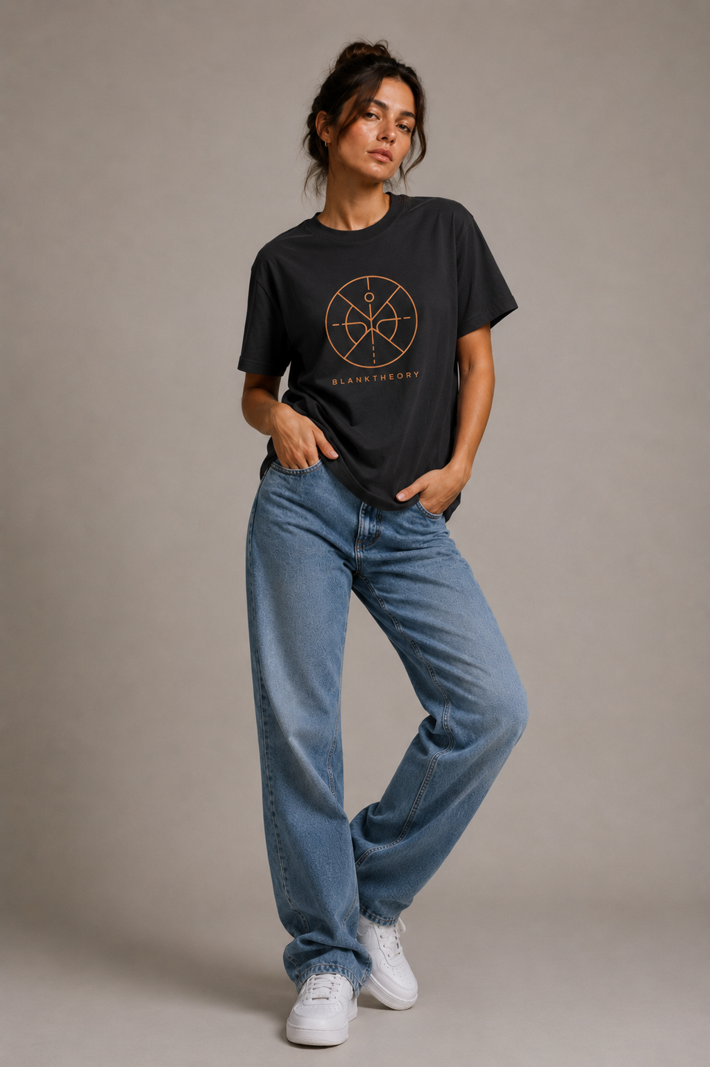 BlankTheory Minimal Symbol Oversized Tee