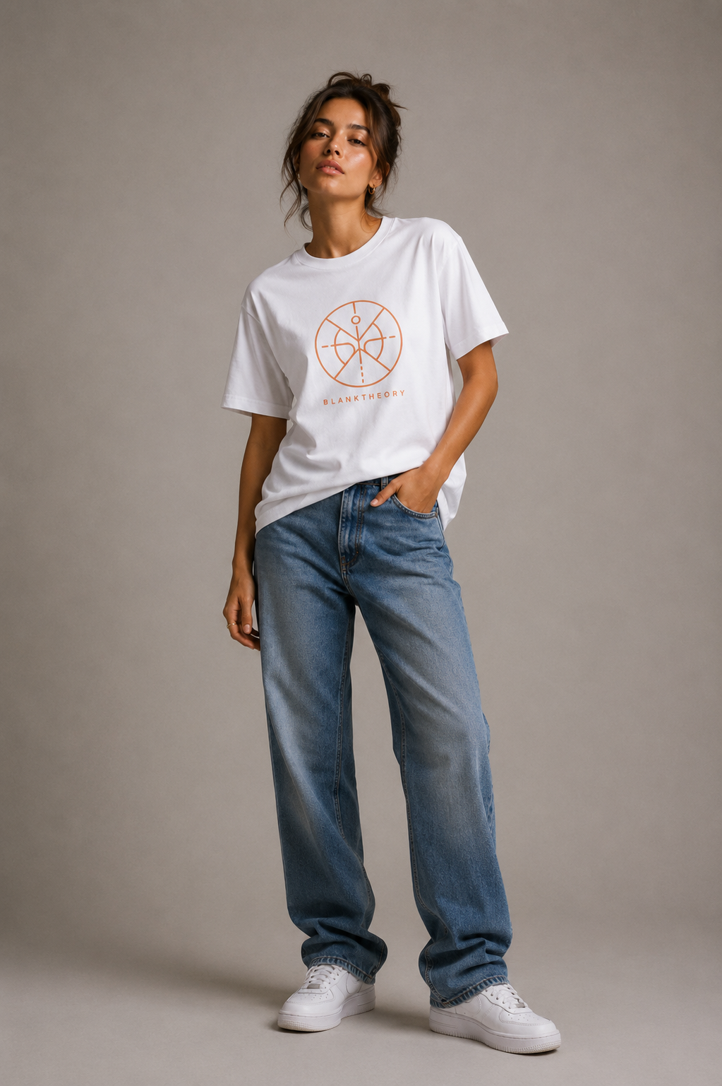 BlankTheory Minimal Symbol Oversized Tee