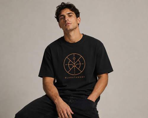 BlankTheory Minimal Symbol Oversized Tee