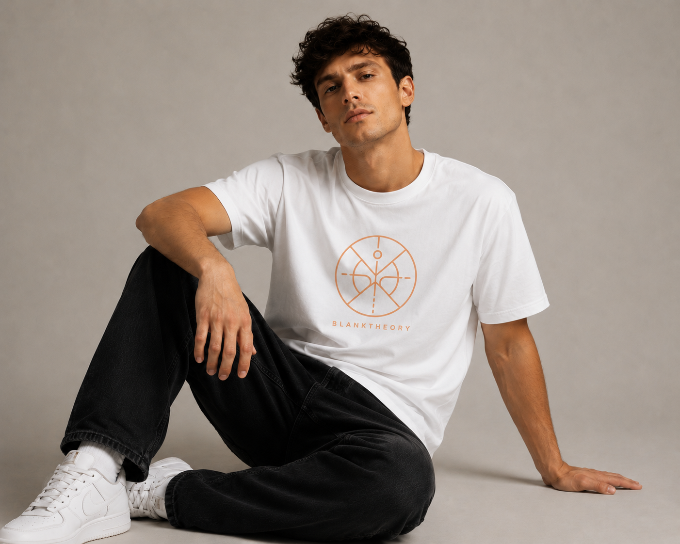 BlankTheory Minimal Symbol Oversized Tee