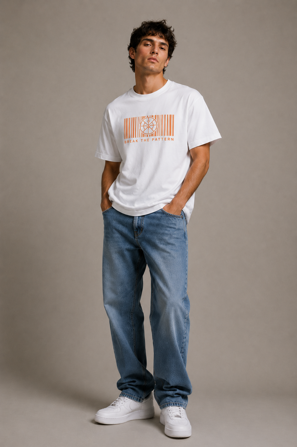 Break The Pattern Oversized Tee