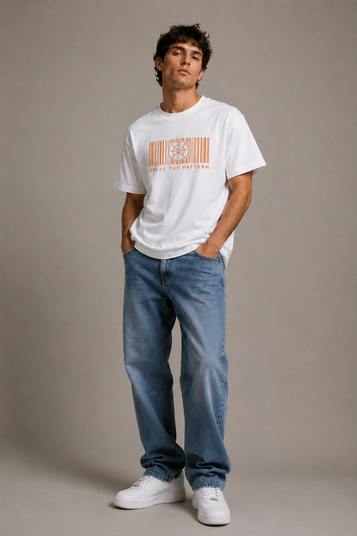 Break The Pattern Oversized Tee