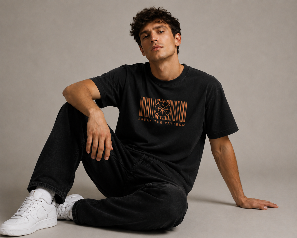 Break The Pattern Oversized Tee