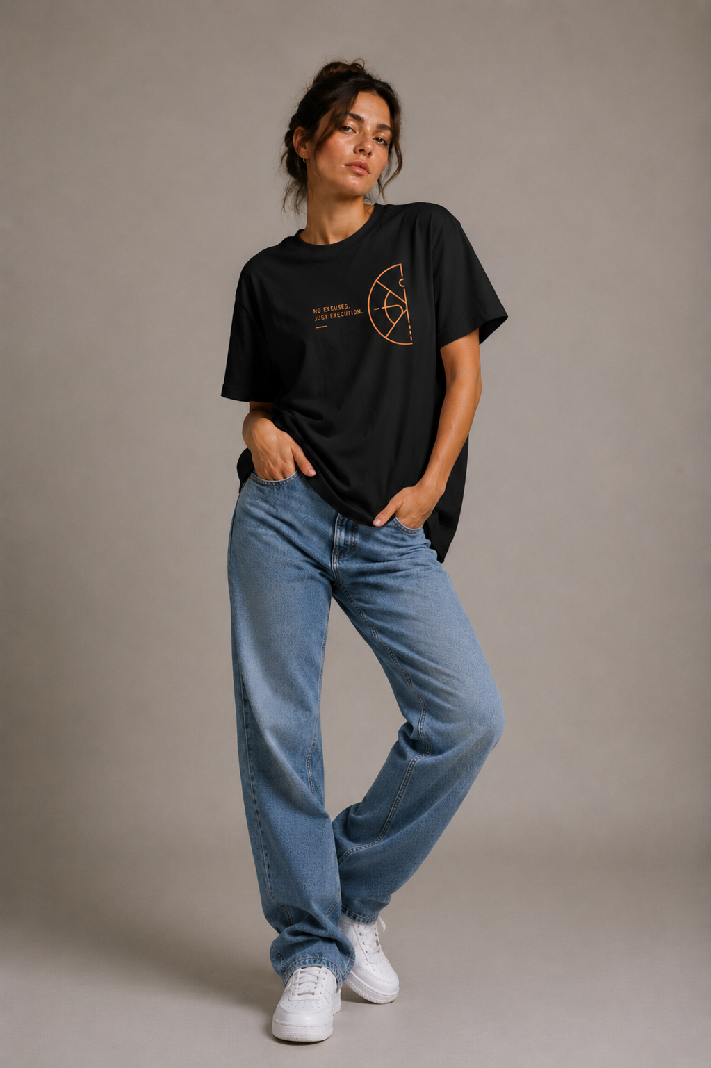 No Excuses Oversized Tee